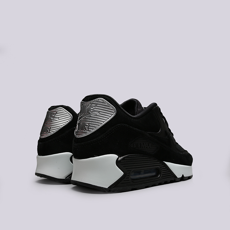 мужские черные кроссовки Nike Air Max 90 Premium 700155-009 - цена, описание, фото 4